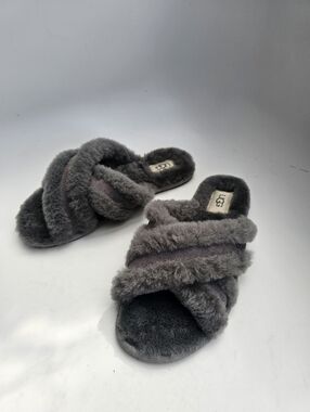 UGG Women Shearling Scuffita Slide Slippers